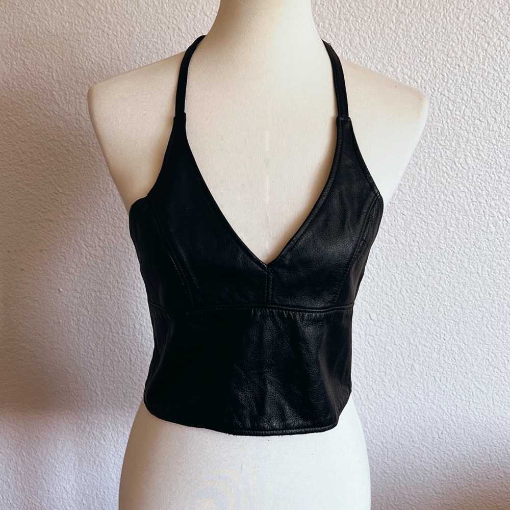 Leather Top